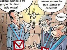 Cartoon: - #COVID19 | Maçonaria
