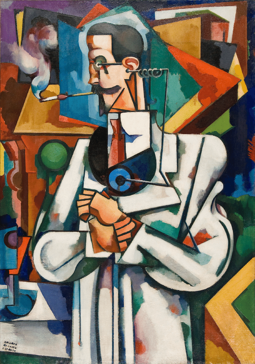Retrato pintado do médico Paul Alexandre, de 1916.