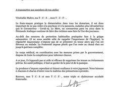 Grande Loge Mixte de France | Coronavirus - Covid-19