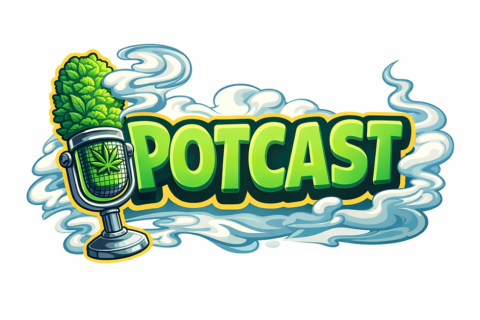 Cannabis podcast logo design.png