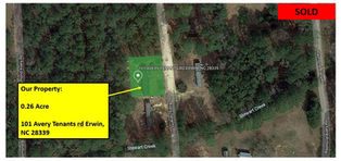 Vacant lot in Harnett County, NC 0.26 Acres - $9,999