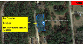 0.51 Acres in Harnett County, NC with Well and Septic System