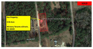 0.56 Acres Lot in Harnett County, NC with Well and Septic System