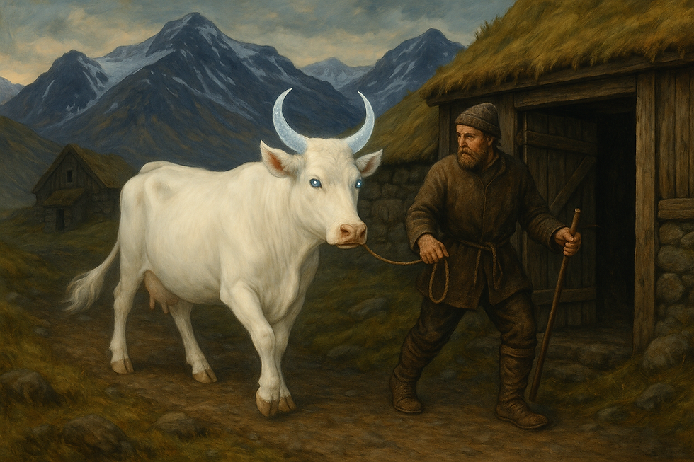 FJALLAKÝR – KOUZELNÁ KRÁVA, KTERÁ UČILA LIDI VDĚČNOSTI
