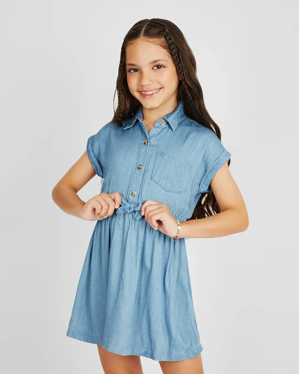 Vestido Niña Cielo