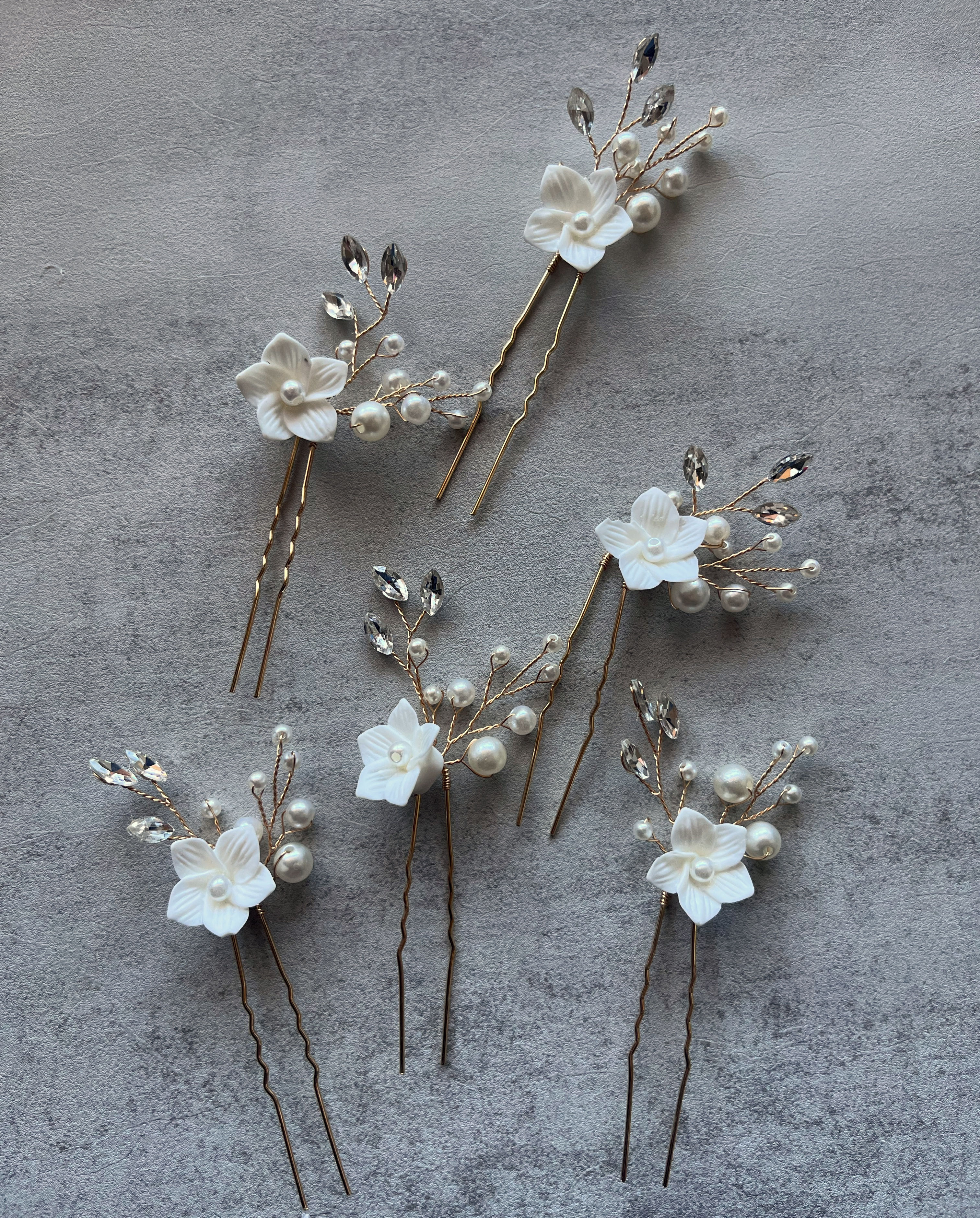 Sample Sale Wedding Bridesmaids Jewlery Hair Pin Accessories - Gold B