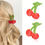 Thumbnail: Medium Acetate Acetic Acid Fruity Korean Cherry Hair Cip Crazy Claw- 1pc