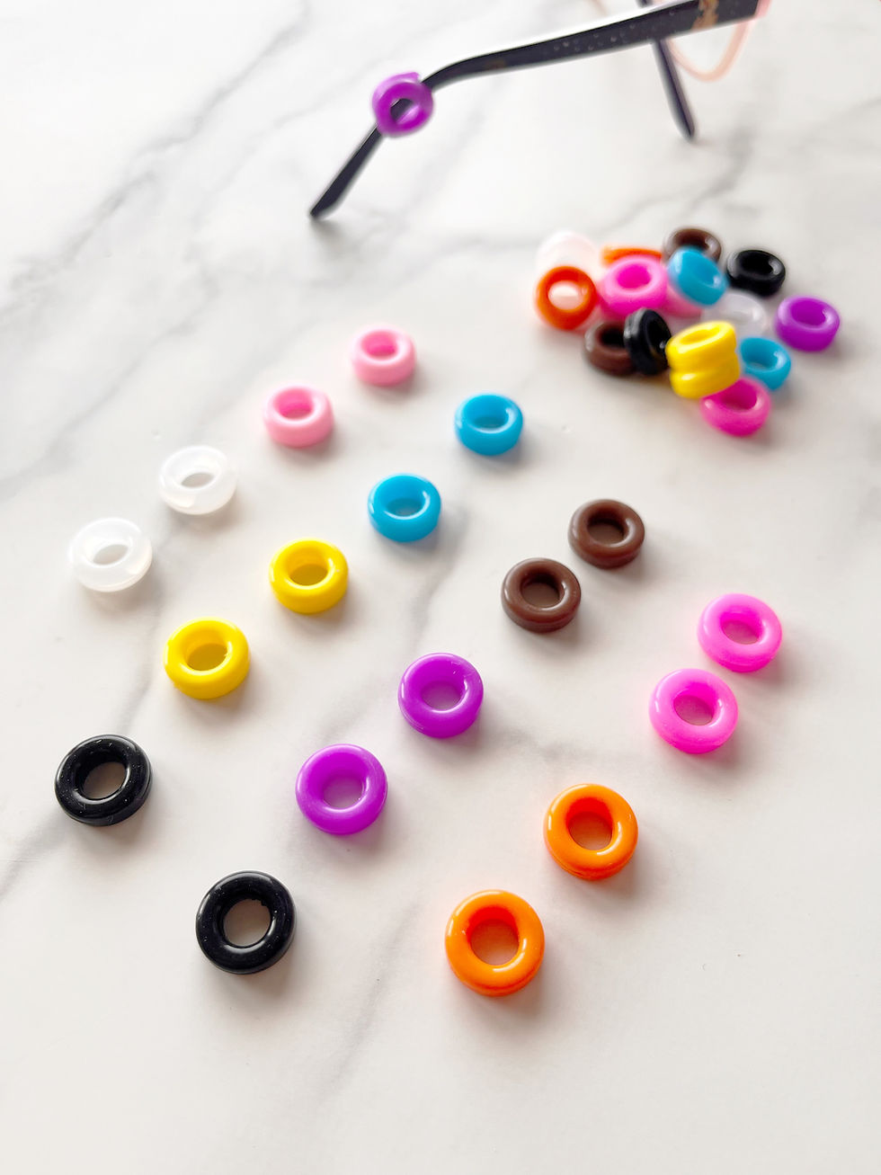 Thumbnail: Glasses Retainers Ear Grip Hooks Protectors Tips Sleeve AntiSlip Silicone Rubber