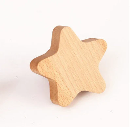 Thumbnail: Nordic Style Cute European Beech Wood Wooden Nursery Wooden Wall Hooks