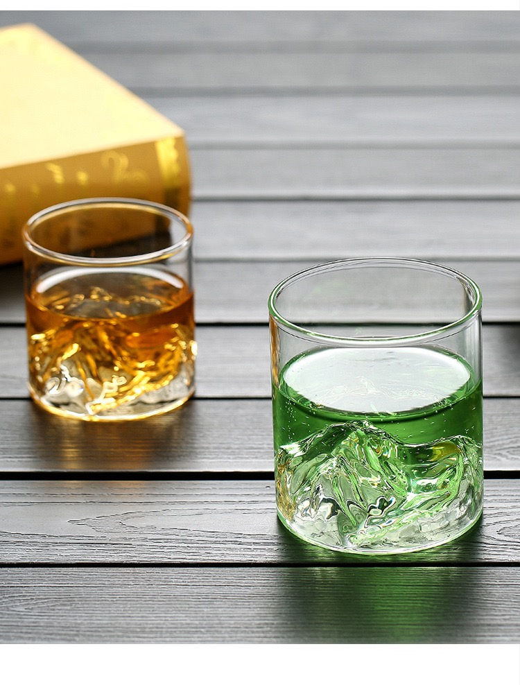 Thumbnail: Japanese Mountain Style Glasses for Whiskey Liquor Vodka Bourbon Cocktail Scotch