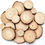 Thumbnail: Wholesale Pine Bark Wood Slice Disc Coaster Plate Craft Wood 10pcs - Aus Stock