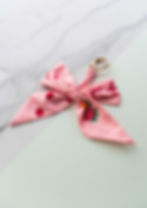 Thumbnail: Cute Kawaii Fruit Teen Girl Hand Braided Scarf Bow Key Bag Phone charm Acc Decor