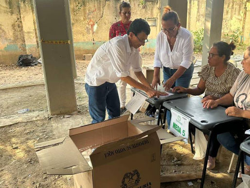 Cristian Márquez es el nuevo alcalde de Gamarra