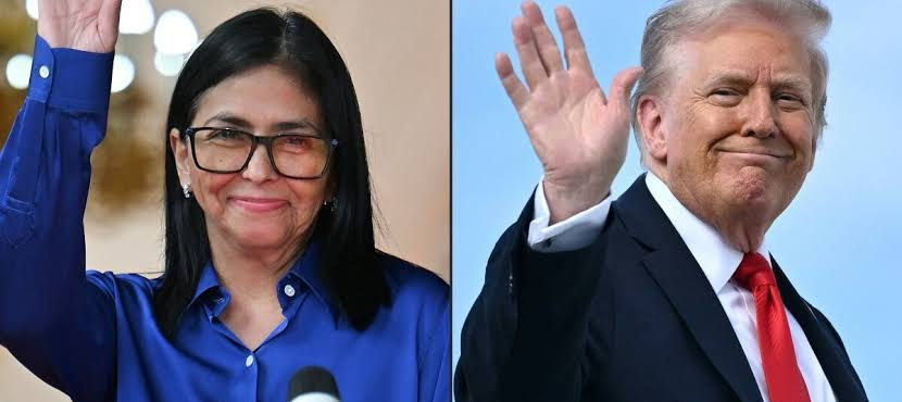 Trump solicita inmunidad judicial en EE.UU. para Delcy Rodríguez