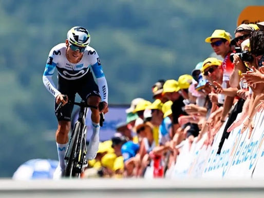 Éiner Rubio terminó quinto en la jornada reina del Tour de Francia