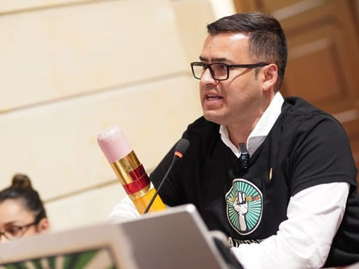 Jaime Salamanca, candidato de los Verdes a la presidencia de la Cámara