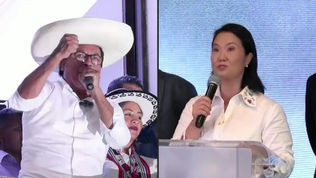 Roberto Sánchez y Keiko Fujimori disputan la Presidencia voto a voto