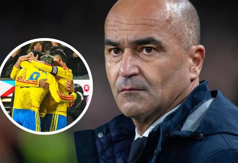 Roberto Martínez habló sobre el cruce ante la Selección Colombia