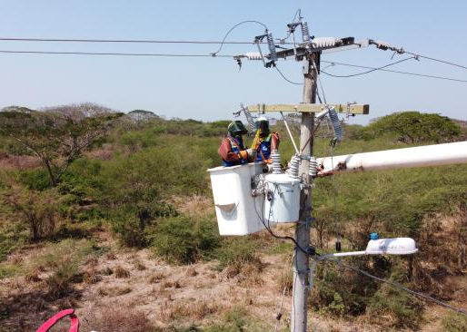 Air-e inicia modernización de redes eléctricas en La Pradera y Los Olivos