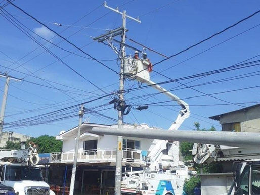 Este miércoles: adecuaciones eléctricas en de Altos de Riomar