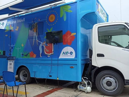 Con moderna unidad móvil Air-e fortalece atención al cliente