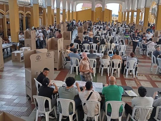 Jornada electoral se desarrolló en plena calma en el Atlántico