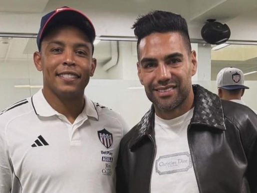 Así fue el encuentro entre Falcao y Muriel