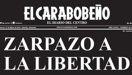 Otro Diario venezolano sale de circulación por falta de papel