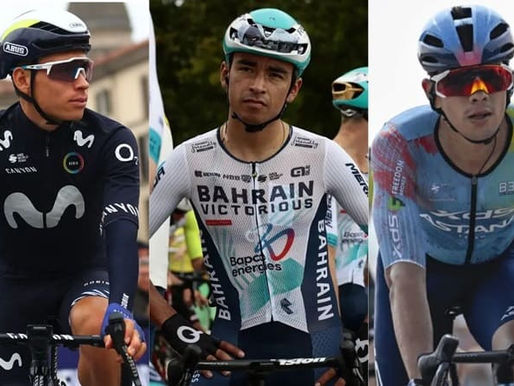 Asà van los colombianos en la clasificación del Tour de Francia