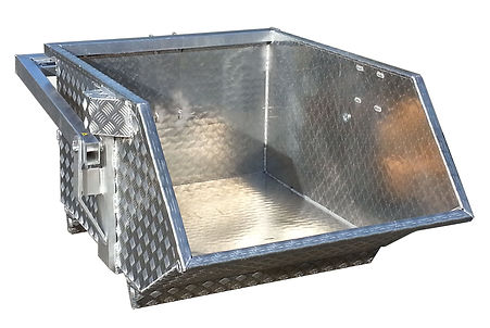 Schuttkübel Aluminium