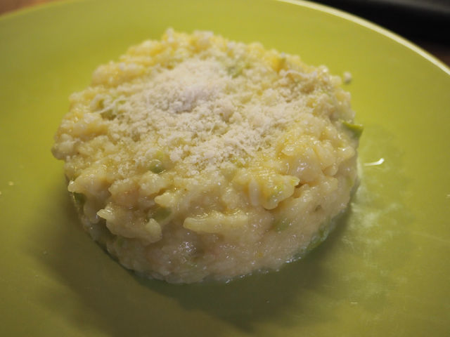 Ma recette du risotto crémeux safrané aux fèves