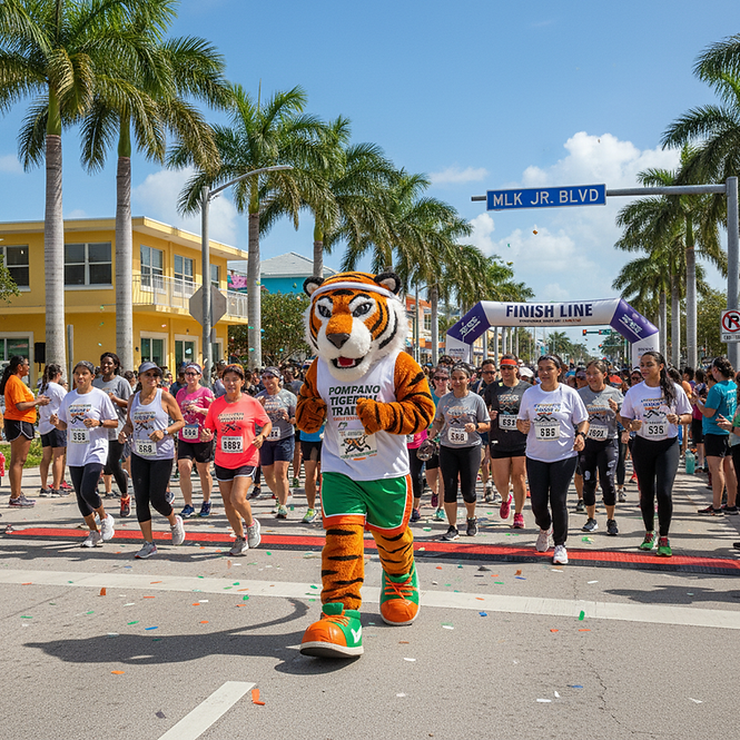 Tiger Trail 5K Tiger Kickoff on MLK Blvd.png