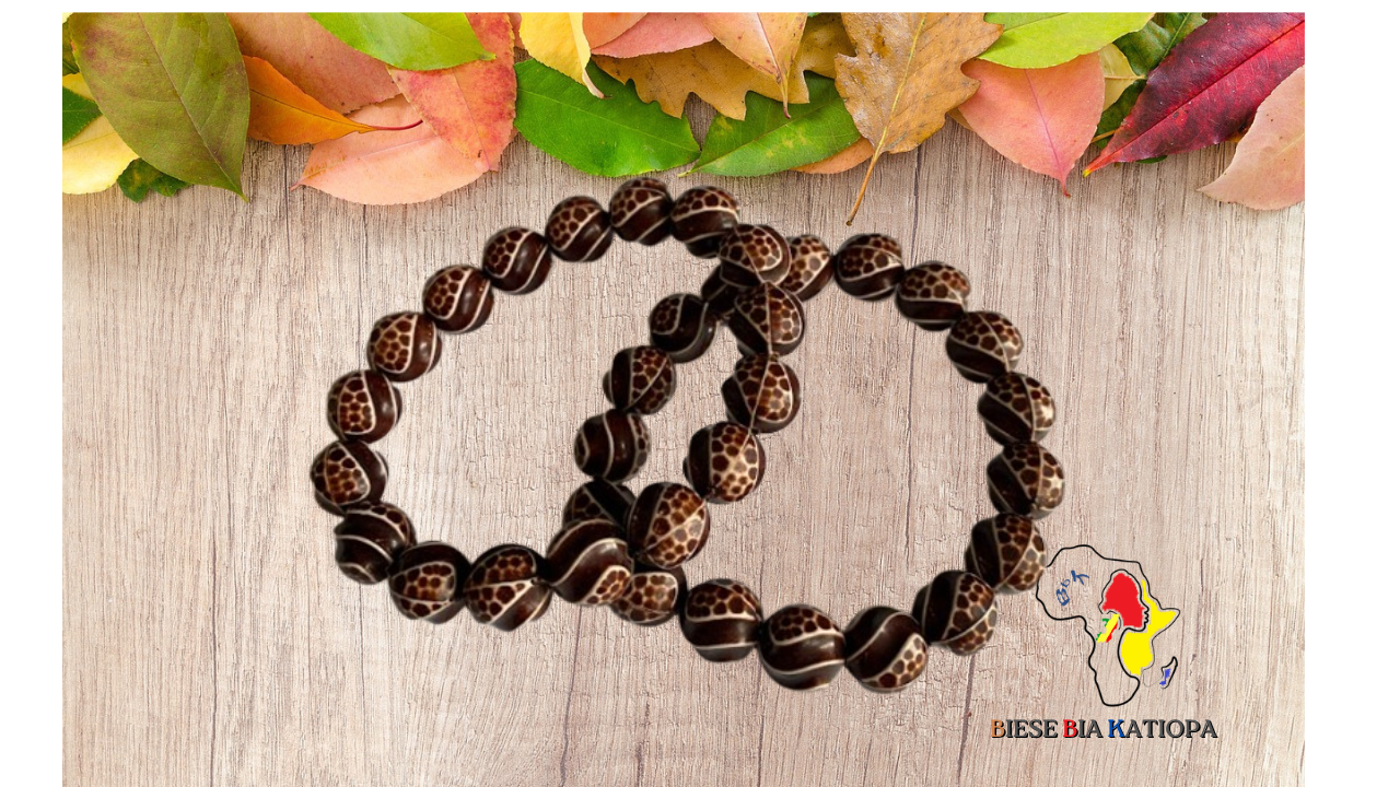 Produits artisanaux africains. Bracelet africain artisanal.Biese bia Katiopa.Yaya Nzonza. Coach devie spirituelle africai