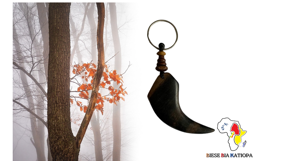 Produits artisanaux africains. Porte-clés artisal africain artisanal.Biese bia Katiopa.Yaya Nzonza. Coach devie spirituelle africai