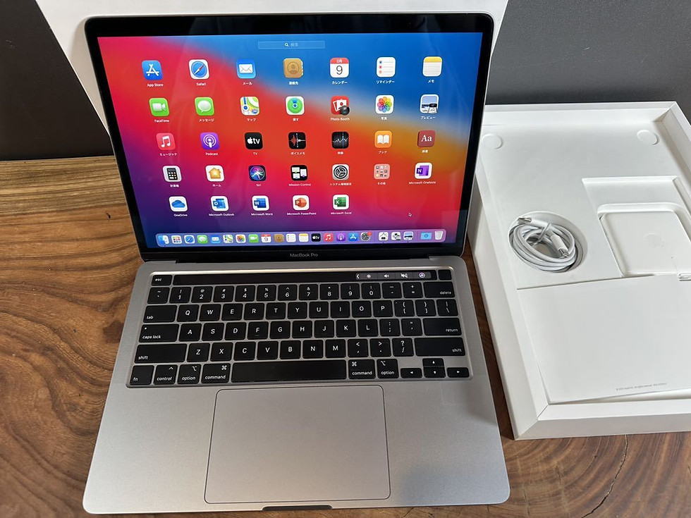 サムネイル： 「極美品」Apple MacBook PRO Retina 13inch 2020/CPUi5 2.0GHZ/16GB/SSD512GB/Windows10/o