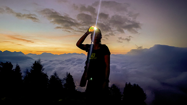 Programmpunkt Sonnenaufgangstour auf den Orenknott