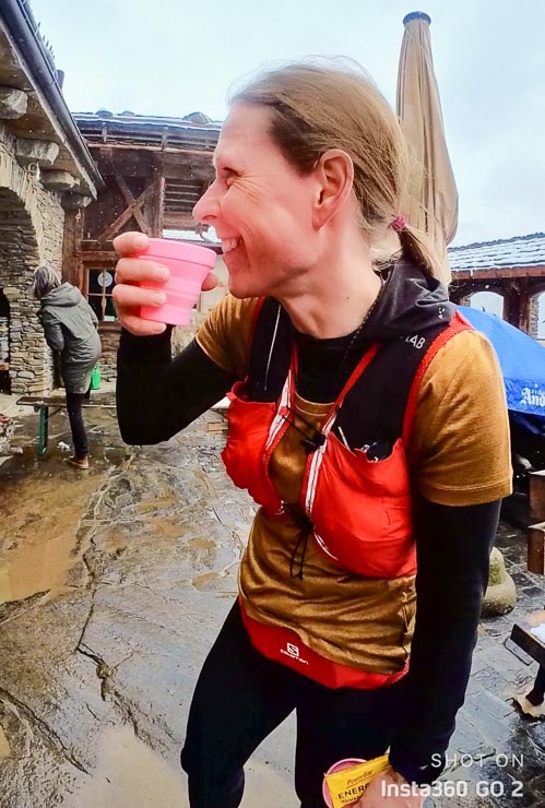 erste Verpflegungsstelle Dursterhof Ötzi Trailrun