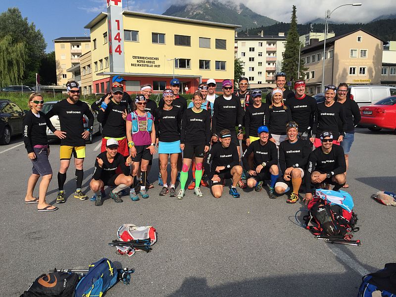 Goretex TransAlpineRun Teilnehmer