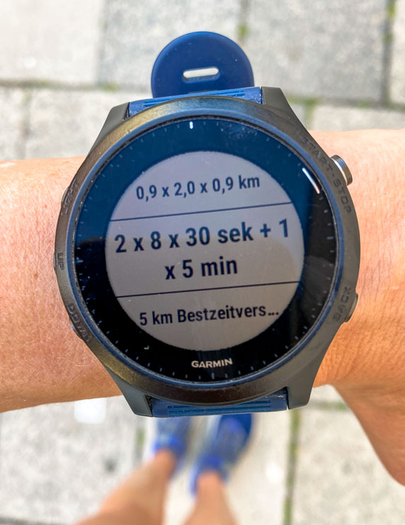 erstellung trainingseinheiten garmin connect app