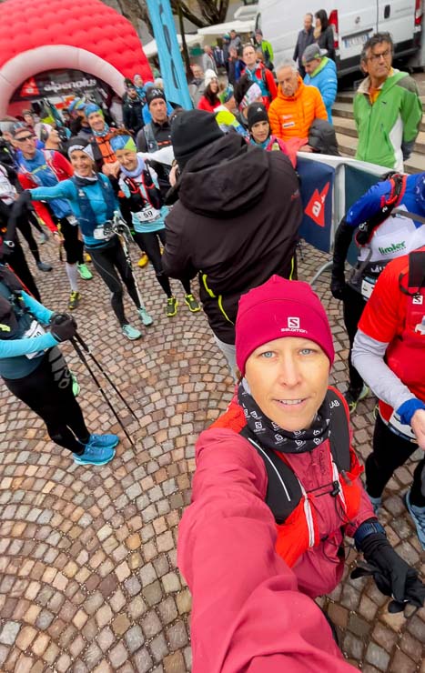 Startaufstellung Ötzi Trailrun Naturns