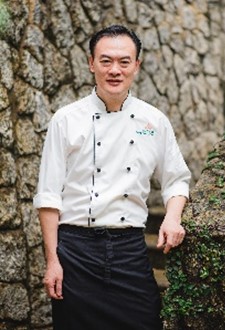 Chef in white jacket, Capella Taipei