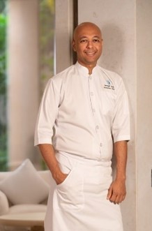 Chef in white uniform