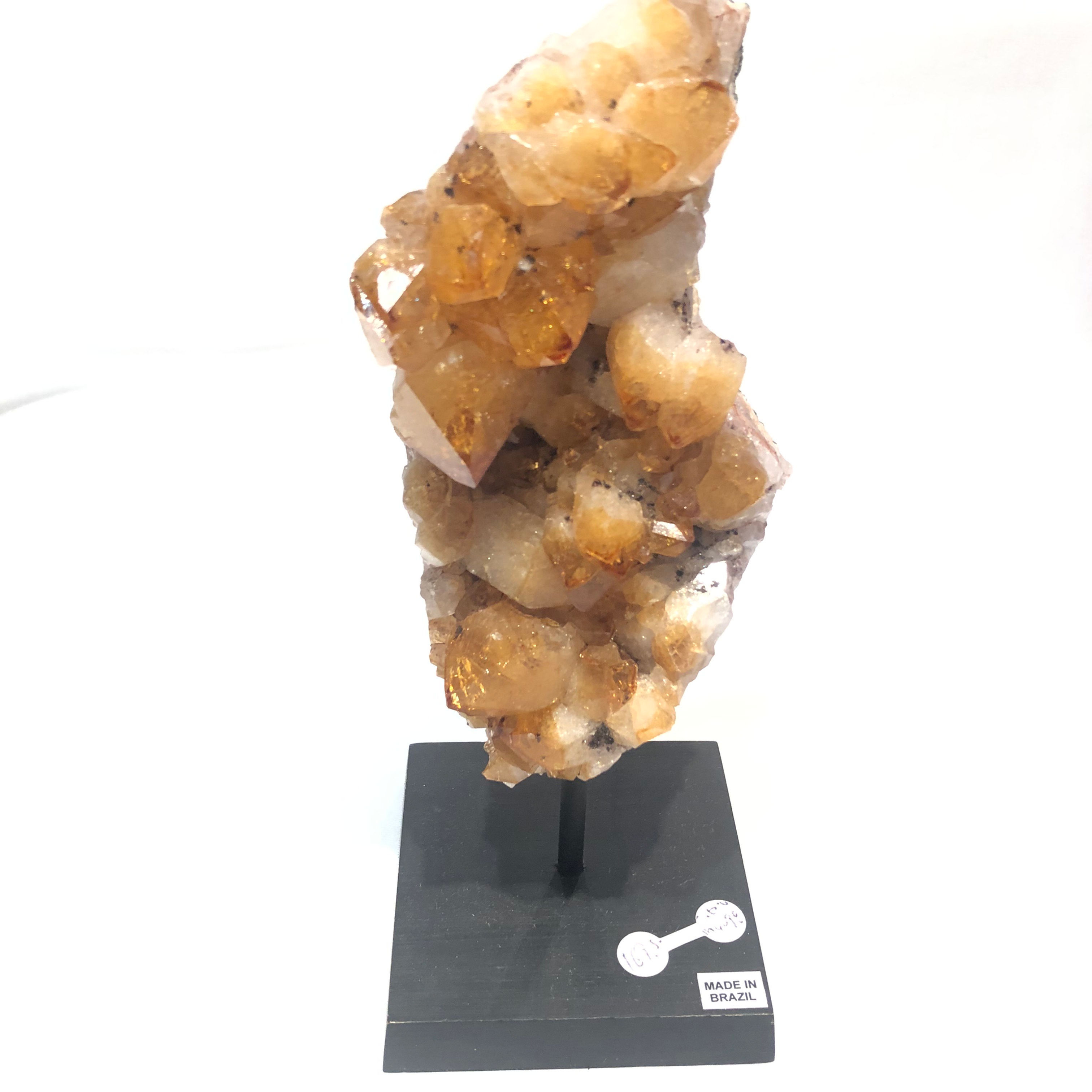 Medium Citrine Geode on stand