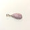 Thumbnail: Kunzite drop Silver frame Pendant