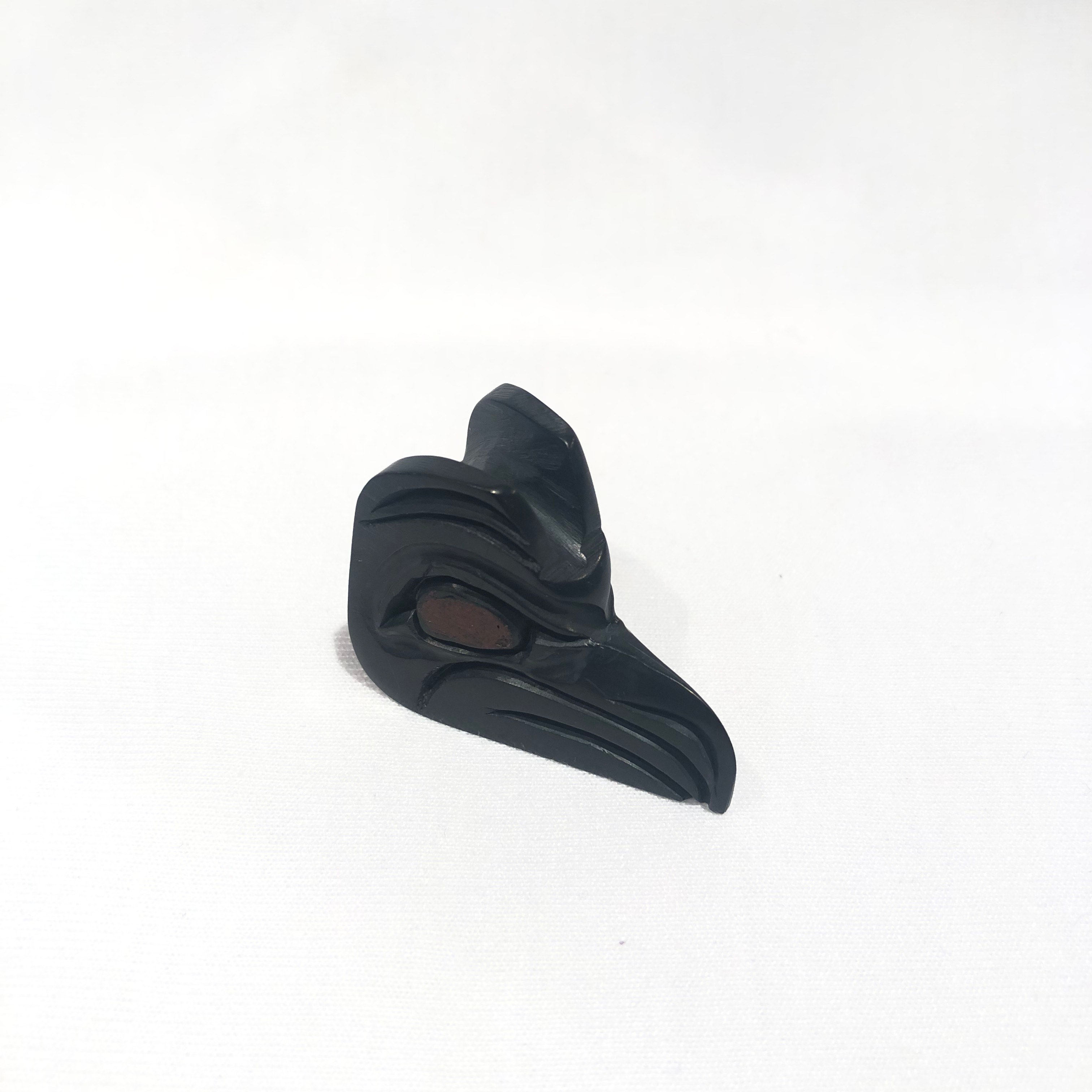 Argillite Raven By Denny Dixon