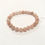 Thumbnail: Morganite bracelet with medium beads