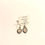 Thumbnail: Moonstone vintage silver Earrings