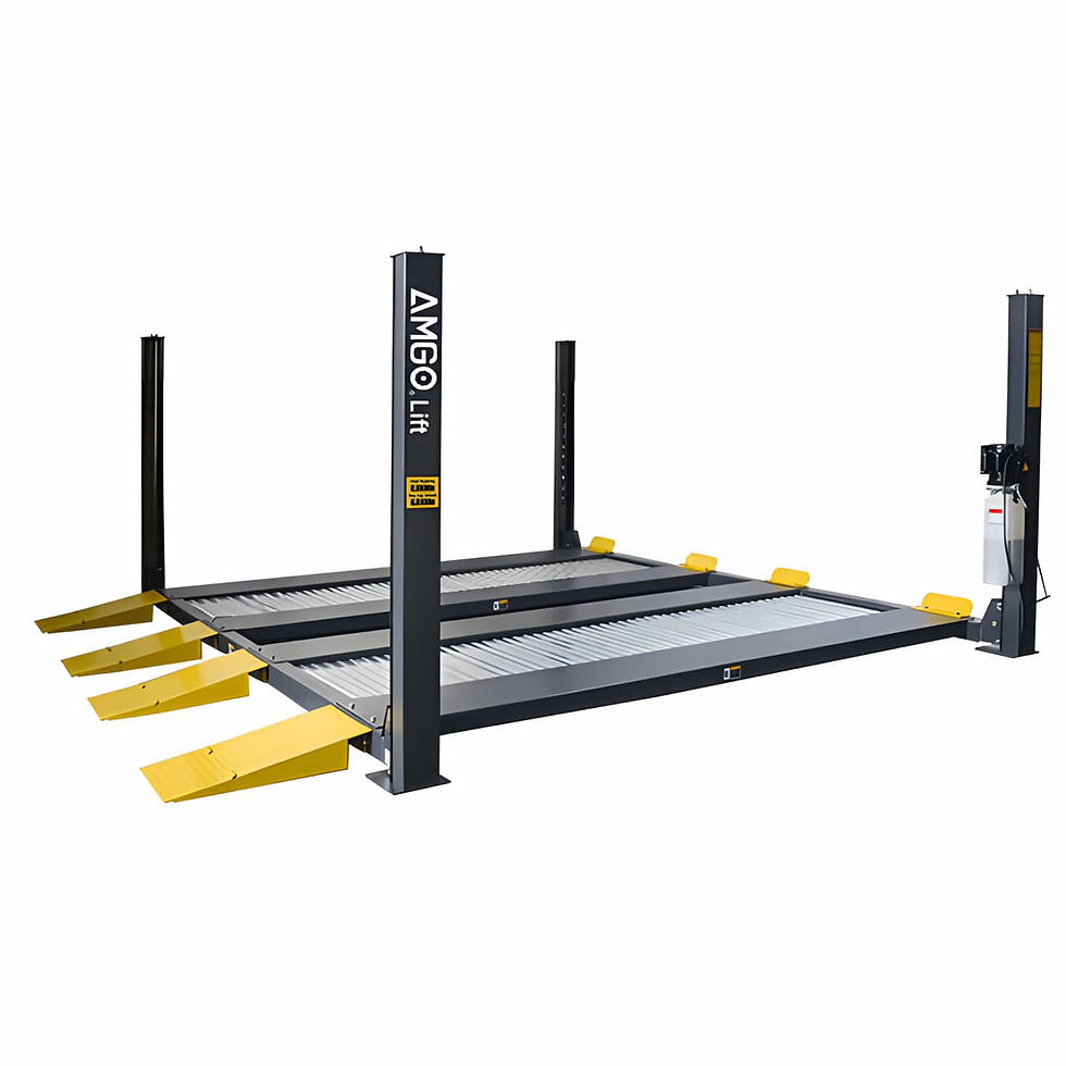 AMGO 409-DP 9,000 lb four-post double parking lift