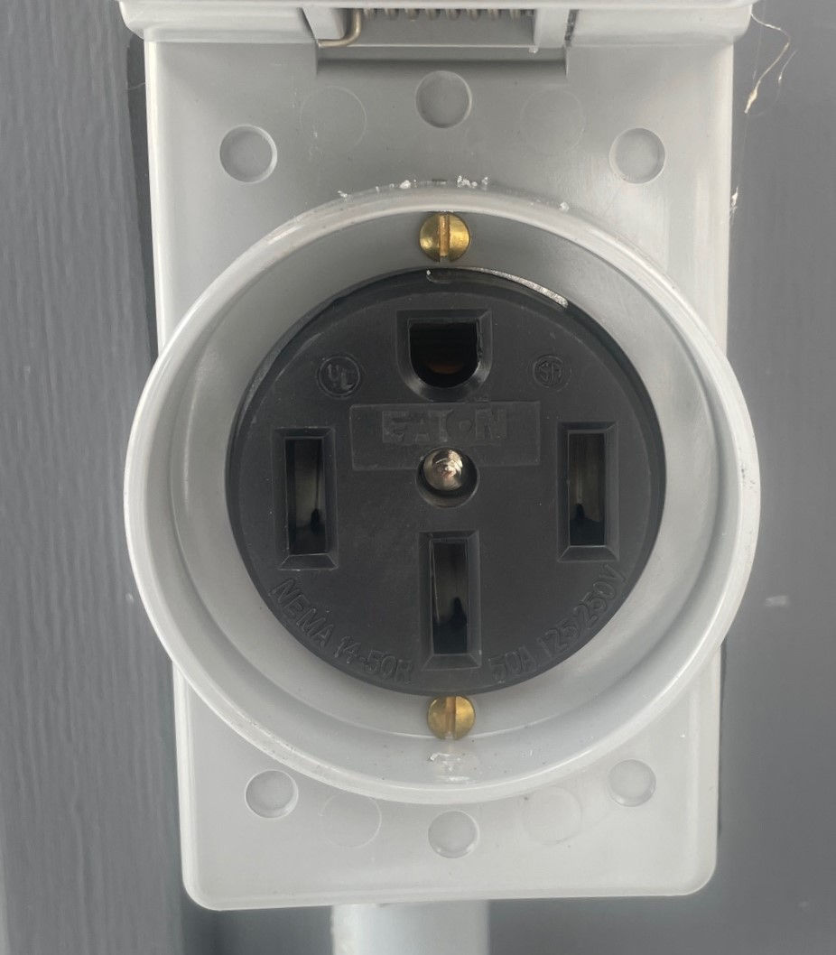 240 Volt Outlet for EV charging