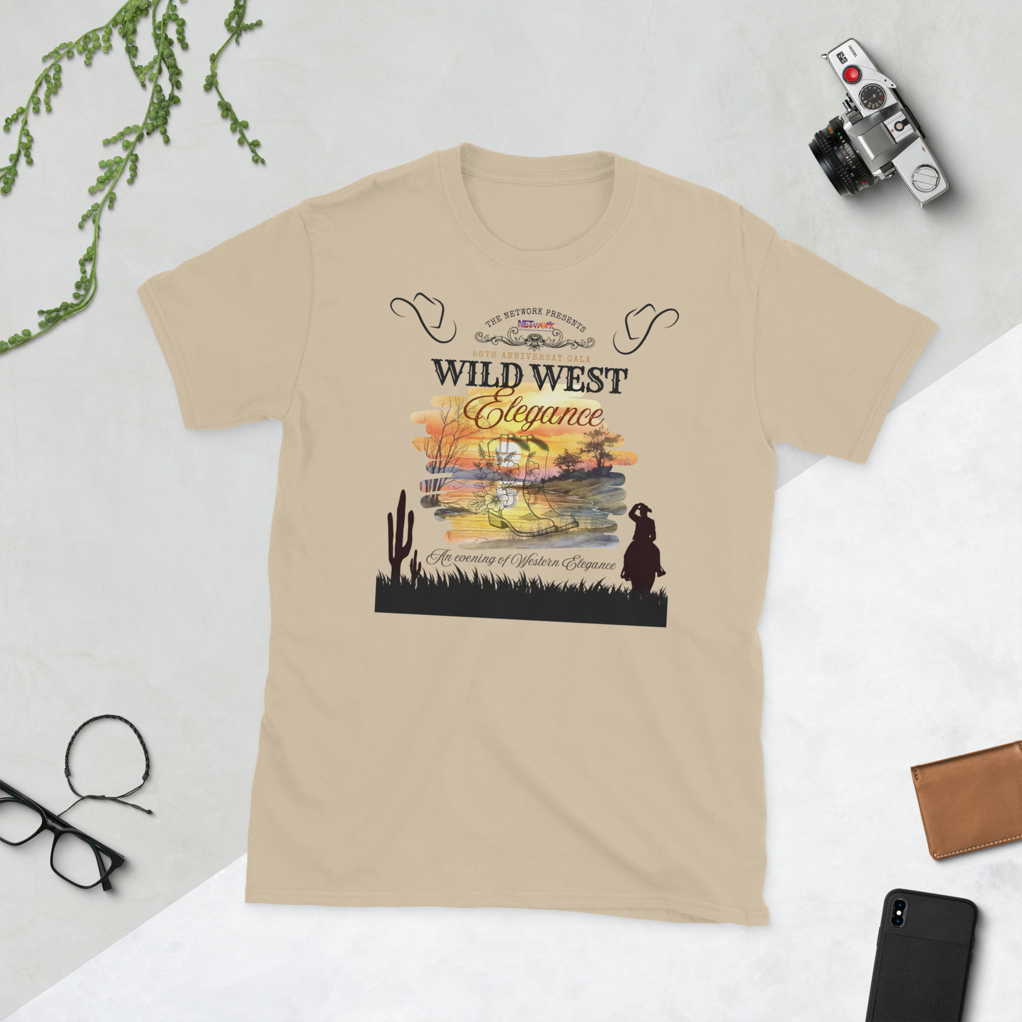 Wild West Elegance Unisex T-Shirt